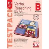 11+ Verbal Reasoning Year 5-7 CEM Style Testpack B Papers 1-4 von Accelerated Education Publications Ltd