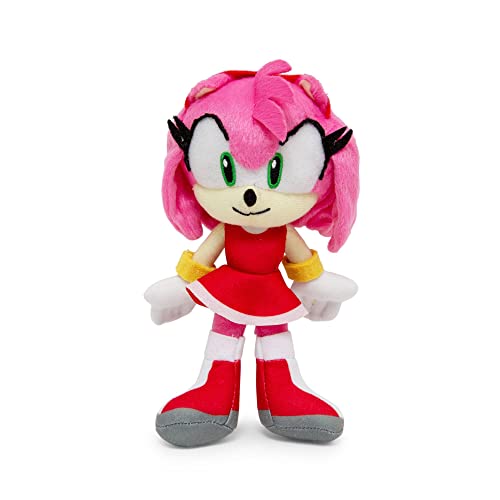 Accessory Innovations Sonic The Hedgehog Amy Rose Charakter Plüschtier | Kawaii süße weiche Stofftiere von Accessory Innovations Company