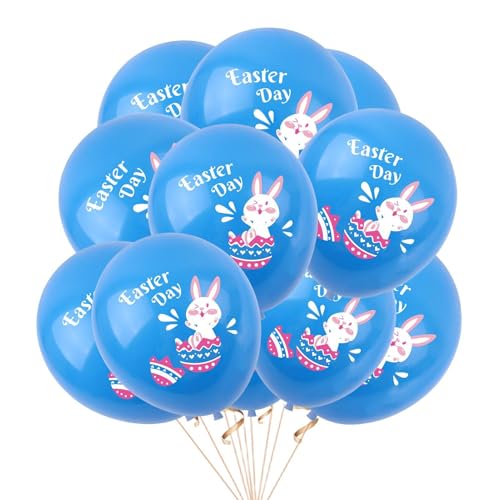 Aceirropy Osterhasenballons, Osterparty Latexballons,Osterballons Eier Bunny Chick 100x | Party mit Ostermotiven, Happy Decor, Hallo Spring Party Supplies von Aceirropy