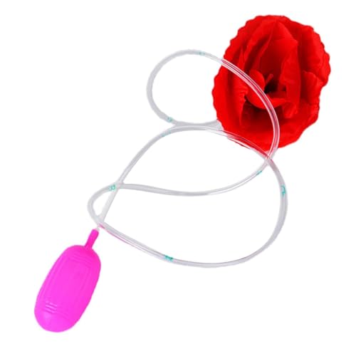 Spritzende Rosen Zum Unfug, 2er-Pack Spritzende b-lume Rote Rose Aprilscherz-Streiche Clownblume Wasserspritzende Rote Rose Scherzspielzeug Blumentrickspielzeug, Realistischer Rosenblumen-Witz von Aceirropy