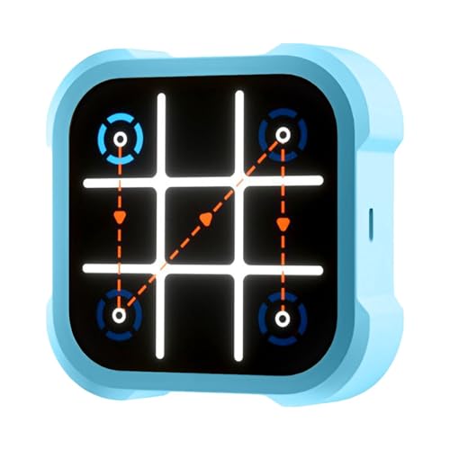 Tic-Tac-Toe-Bolzenspiel, Elektronisches Tic-Tac-Toe-Spiel, Tic-Tac-Toe-Spiel, Tic-Tac-Toe-Spiel, 3 in-1-Puzzle-Spielkonsole Für Tragbare Spiele Für Familienpartys Zur Förderung Von Bildung von Aceirropy