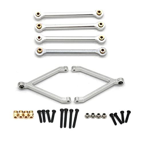 Phopurtall Metall Chassis Rod Chassis Tie Links Set für FCX24 1/24 RC Crawler Car Upgrades Teile ZubehöR,5 von Acer