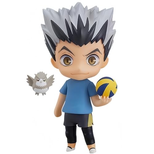 Anime Hinata Shoyo Kotaro Bokuto Figur Statue Haikyuu Actionfigur 10cm Mobile Joint Cartoon Charakter Zubehör PVC Modell für Desktop Dekoration Kollektionen (Kotaro Bokuto) von Acfigure