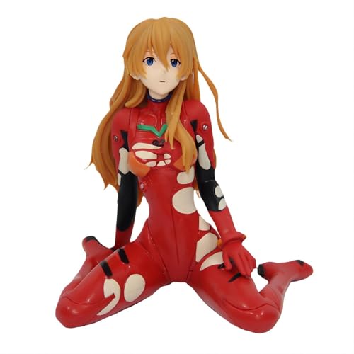 Asuka Langley Soryu Anime-Figur, die letzte Kampfszene mit beschädigtem Kampfanzug in 12 cm Modell für Sammler darstellt von Acfigure