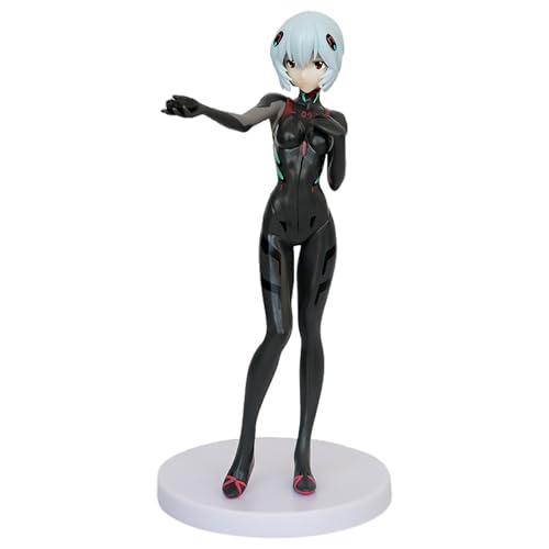 Ayanami Rei Anime-Figur, Statue, Höhe 20,5 cm, Stehhaltung, Cartoon für Charaktermodell, Desktop-Dekoration, Kollektionen von Acfigure