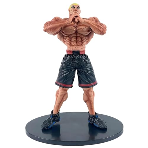 Baki Anime Figuren Hanma Baki Yujiro Jack Battle Gesten Figur PVC Statue für Dekorative Sammlerstücke Geschenk (Hanma Jack) von Acfigure