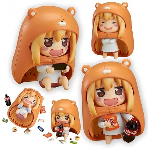 Doma Umaru Anime Figur Statue Himouto! Umaru-chan Actionfigur 10cm Mobile Joint Cartoon Charakter Zubehör PVC Modell für Desktop Dekoration Kollektionen von Acfigure