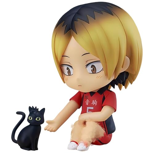 Haikyuu Anime Figuren 10cm Charakter Figur Sammelstatuen mit beweglichen und austauschbaren Teilen zur Dekoration (Kozume Kenma) von Acfigure