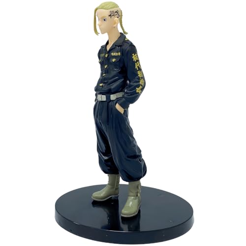 Manjirou Sano Ryuguji Ken Anime Figur, 17 cm, Statue, stehend, Haltung, Zubehör, PVC-Modell, Desktop-Dekoration für Anime-Fans (Ryuguji Ken) von Acfigure