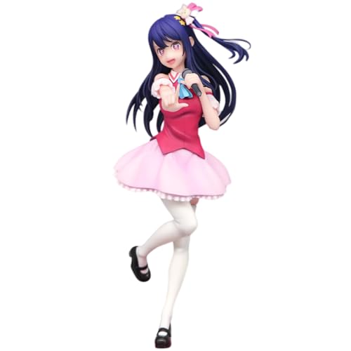 Oshi no Ko Anime-Figur, Hoshino Rubi, Actionfigur, 20 cm, Stehhaltung, Cartoon-Charakter, Zubehör, PVC-Modell für Desktop-Dekorationssammlungen von Acfigure