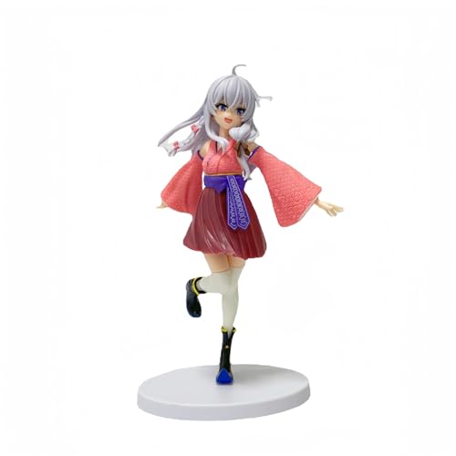 Wandering Witch The Journey of Elaina Anime Figure 18cm PVC Statue Model Kimono Style Wandering Witch The Journey of Elaina for Anime Fans Gift von Acfigure