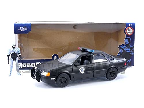 Jada Toys Robocop 1/24 Hollywood Rides 1986 Ford Taurus mit Robocop Figur von Acolou