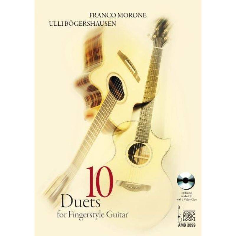10 Duets for Fingerstyle Guitar, m. 1 Audio von Acoustic Music Books