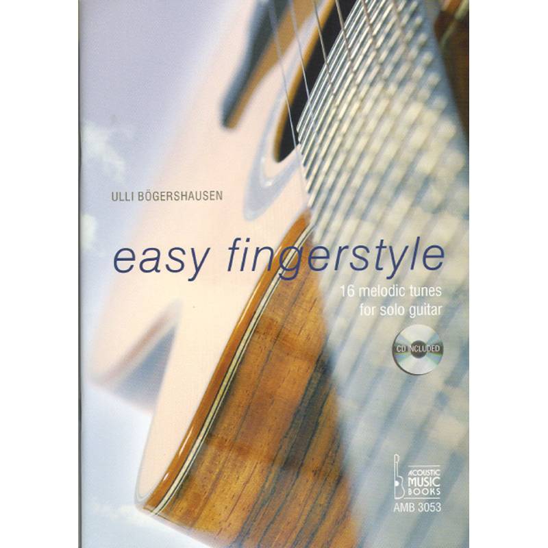 Acoustic Music Books Easy Fingerstyle Lehrbuch von Acoustic Music Books