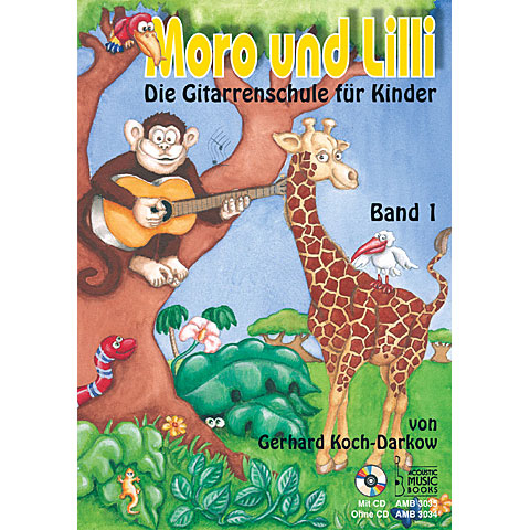 Acoustic Music Books Moro und Lilli Bd.1 + CD Lehrbuch von Acoustic Music Books