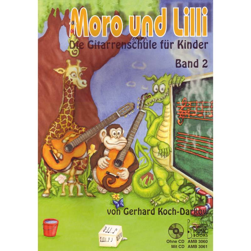 Acoustic Music Books Moro und Lilli Bd.2 + CD Lehrbuch von Acoustic Music Books