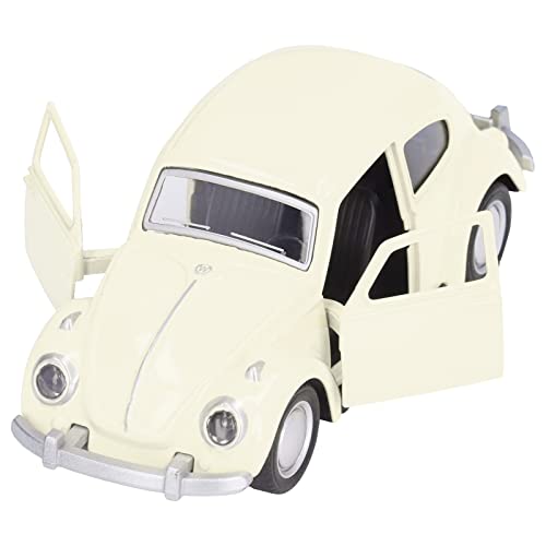 Acouto 1:36 Diecast Metal Car Model Vintage Pull Back Car Toy Vehicle Collection für Das Beige Modell Zeichnet Sich durch Liebe Zum Detail aus, die Ihrem Fahrzeug Einen Hauch von von Acouto