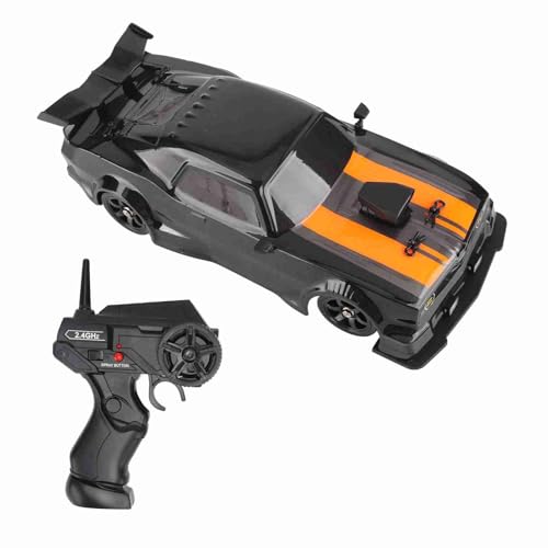 Acouto 2 Set RC -Driftauto, 4 Rad Drive Fernbedienungsauto mit LED -Licht, 20 Minuten Spielzeit für über 6 Unterhaltung Geeignet von Acouto