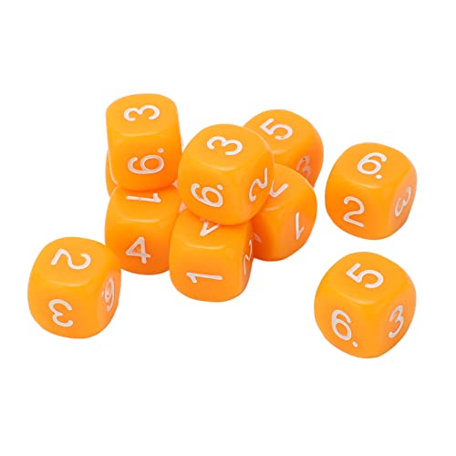 Acouto 20pcs 6 Seiten Number Dice Round Eck Design Plastikwürfel Set -Brettspiel -Unterrichtswerkzeuge Grün, Einschließlich von 20 Pcs Ausreichend Zahlen Diceround Eck DICE6 Sides Diceplastic (ORANGE) Acouto 20pcs 6 Seiten Number Dice Round Eck Design Plastikwürfel Set -Brettspiel -Unterrichtswerkzeuge Grün, Einschließlich von 20 Pcs Ausreichend Zahlen Diceround Eck DICE6 Sides Diceplastic (ORANGE) von Acouto