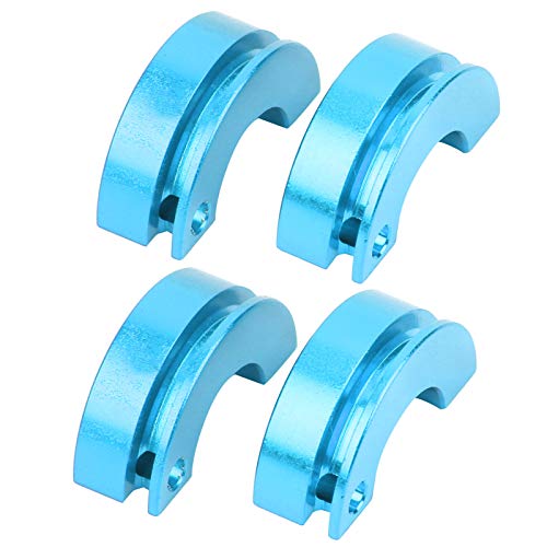 Acouto 2Set Aluminiumlegierung RC -Kupplungsschuhe für Nitro HSP 1/10 Fernbedienungsauto, Einfache Installation von RC -Zubehör für RC -Hobbyisten (Blue) von Acouto