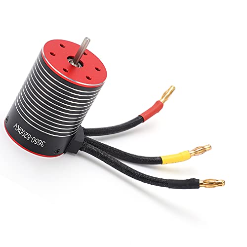 Acouto 5200KV Wasserdicht Bürstenloser Motor 36.50 Universal Typ Bürstenloser Motor, Hohes Design, für RC -Autos, Kompatibel mit RedcattamiyaaAxial Scx10 D90/HPI, Bestehend aus Legierungsaluminium, Acouto 5200KV Wasserdicht Bürstenloser Motor 36.50 Universal Typ Bürstenloser Motor, Hohes Design, für RC -Autos, Kompatibel mit RedcattamiyaaAxial Scx10 D90/HPI, Bestehend aus Legierungsaluminium, von Acouto