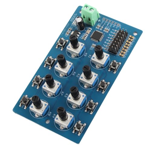 Acouto 8 -Channel -Servo -Controller mit Tastelsteuerung auf Bord STM32 für Futaba - LED -Anzeige Enthalten von Acouto