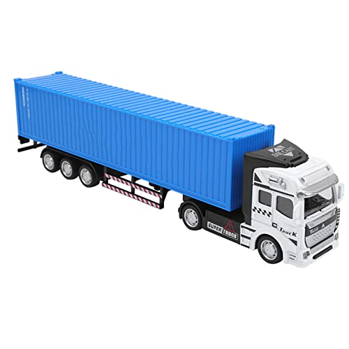 Acouto Container -LKW -Modus 1: 48 Leichtmetall -Container -LKW -Modell Spielzeug Hochsimulationsauto -Spielzeug Fahrzeuggastwagenmodellmodell Maximal und unterhaltsam. Robust Kann Dem von Acouto