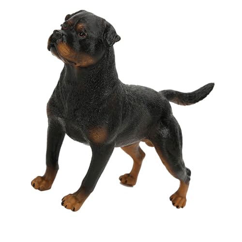 Acouto Rottweiler Simulationsmodell Ornamente Desktop Dekoration Bildungsspielzeug Hochsimuliert EIN Rottweiler Modelrottweiler Tyrottweiler Model Tyrottweiler Modell von Acouto