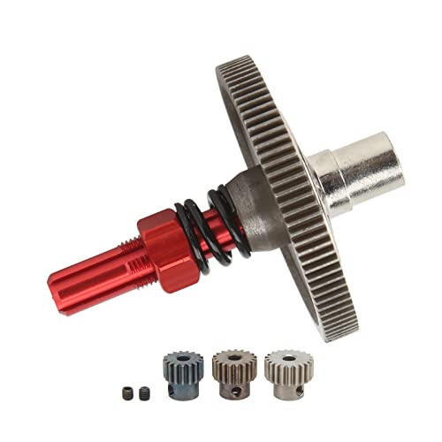 Acouto arrmasDifferentials,91T Slipper Gear Set Differential Upgrade Teile Metallgetriebebaugruppe für Arrma Senton 1/10 RC Cars (Rot) von Acouto