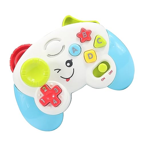 Baby Game Controller Musical Light Effect Educational Remote Toy für Kleinkinder Kleinkinder Interaktives Spiel: En -Baby -Game -Controllervideo Game Controller Toybaby von Acouto