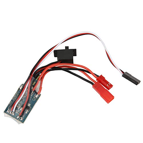 Esc 30A 4-8V Esc Zwei Weg Rc Motor Speed ​​Controller Für 1/16 1/18 1/24 Auto Boot Gebürstet Esc Rc Zubehör (ohne Bremse) von Acouto