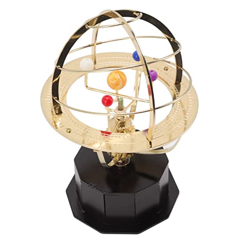 Grand Orrery-Modell des Sonnensystems, Metall-Sonnensystem-Modell, Dekoration für Jugendliche, Als Pädagogisches Spielzeug, Aber Auch Als Stilvolles Zuhause von Acouto