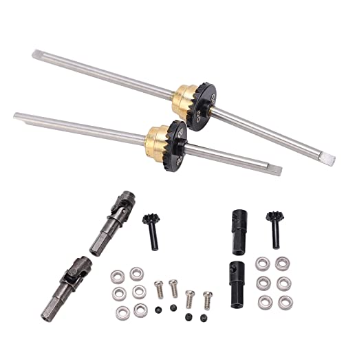 Metall-Antriebswellengetriebe B-Achsen-Differential-Kit für WPL C14 C24 C34 C44 B14 B16 B24 B36 1/16 RC-Auto Ihr RC-Auto für eine Verbesserte von Acouto