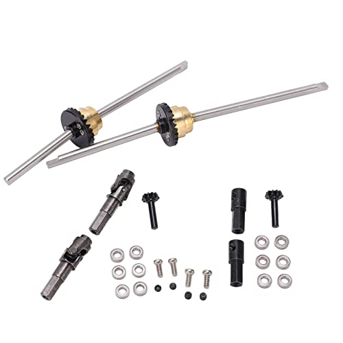 Metall-Antriebswellengetriebe B-Achsen-Differential-Kit für WPL C14 C24 C34 C44 B14 B16 B24 B36 1/16 RC-Auto Ihr RC-Auto für eine Verbesserte von Acouto