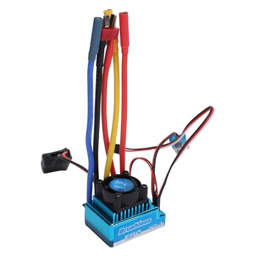 RC Bürstenloser ESC120A 120A Bürstenloser Esc wasserdichte Elektrische Geschwindigkeit Controller für 1/10 1/12 RC -Autos Boote RC und EIN Großartiger für Unkrautcontroller120A RC -Auto ESCRC Boat von Acouto