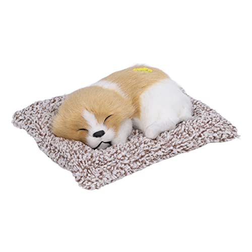 S Dog Adorable S Puppy Toys Dekorationen Geschenke für Mädchen White Block Nap Dog von der Basis Unseres S Dog Toy Strahlt den S Dog S PuppyAdorable S Puppy Dog Toy Dog aus von Acouto