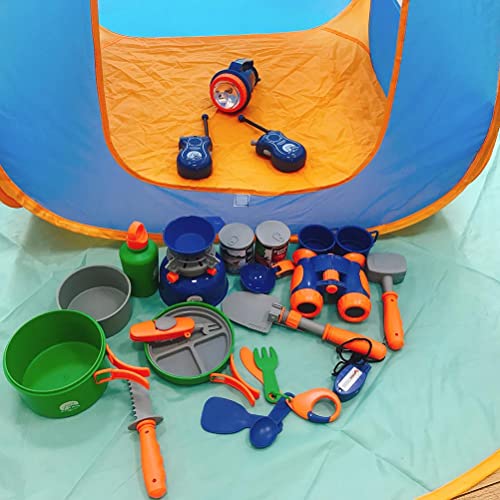 Super Kompletter -Camping-Anzug, Lässt den Spaß Am Indoor- und Outdoor-Camping Spüren, Rollenspiel-Camping-Set für , EIN Perfektes für Camping und Rollenspiele (#1) von Acouto