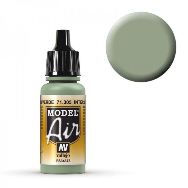 Model Air - Grau-Grün, Armaturen - 17 ml von Acrylicos Vallejo