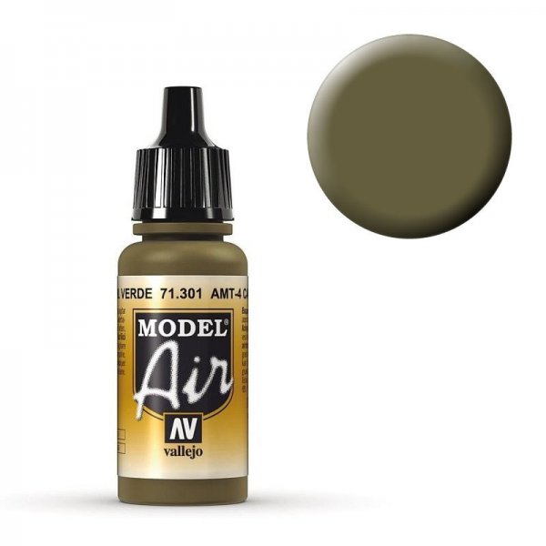 Model Air - Tarnungs-Grün, AMT-4 - 17 ml von Acrylicos Vallejo