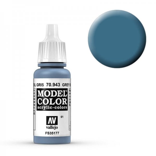 Model Color - Mittelseeblau (Grey Blue) [061] von Acrylicos Vallejo