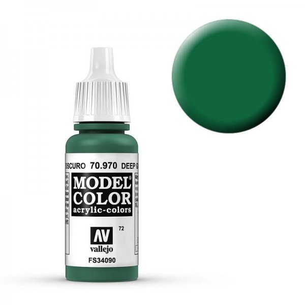 Model Color - Waldgrün (Deep Green) [072] von Acrylicos Vallejo