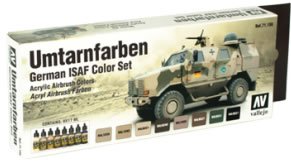 Umtarnfarben Bundeswehr - Farbset von Acrylicos Vallejo