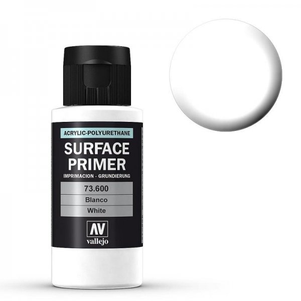 Vallejo Primer White Acrylic-Polyurethane (60ml) von Acrylicos Vallejo