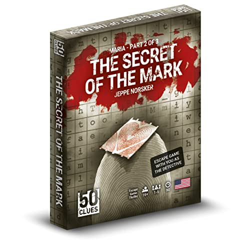 Blackrock Games 50 Hinweise: Das Geheimnis der Marke – EIN Escape Room Style Spiel 1-5 Spieler – Spiele für Spieleabend 90 Minuten Gameplay – Teenager und Erwachsene ab 16 Jahren – englische Version von Act In Games