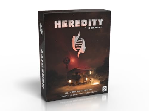 Heredity – Gesellschaftsspiel für Erzählung und Kooperation – Abenteuerspiel – 14 Jahre und älter – Ihre Entscheidungen zählen – eine Kampagne mit 5 Kapiteln – für bis zu 4 Spieler – Solo-Modus Heredity – Gesellschaftsspiel für Erzählung und Kooperation – Abenteuerspiel – 14 Jahre und älter – Ihre Entscheidungen zählen – eine Kampagne mit 5 Kapiteln – für bis zu 4 Spieler – Solo-Modus von Blackrock Games