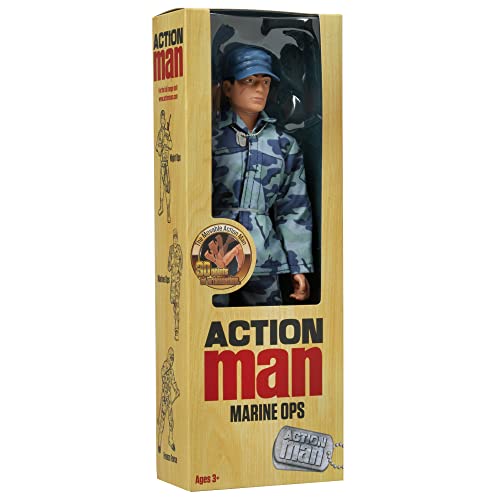 Action Man MAN von Peterkin | Marine Ops | 30,5 cm große Actionfigur mit 30 Gelenkpunkten | Special Edition der 4. Generation | Actionfiguren | ab 3 Jahren von Action Man