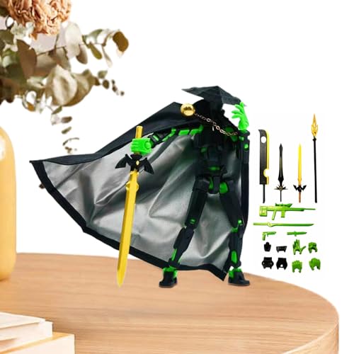 Acunny 3D-gedrucktes Actionfiguren-Set, 3D-gedruckte Figur | Zappelspielzeug für Kinder - Desktop-Dekorationsfiguren für Kinder und Erwachsene, Flexibles Actionfiguren-Set, bewegliche Figur mit von Acunny