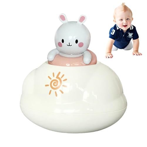 Acunny Badespielzeug für Babys, Babywanne Spielzeug, Cartoon Animal Interactive Water Toy Playset, Bildungsbad Accessoire süß zum Geburtstag Weihnachten Ostern von Acunny