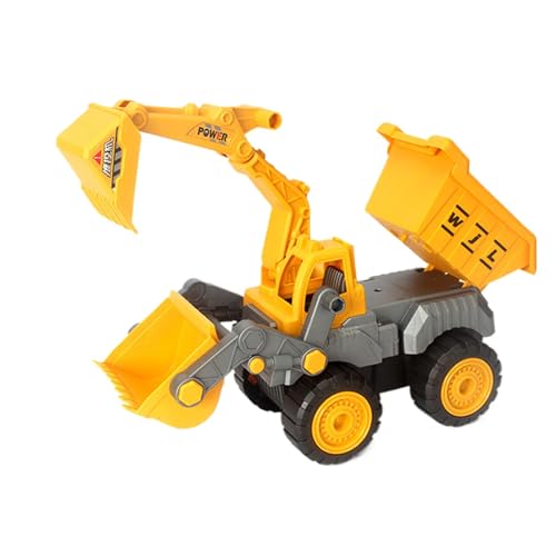 Acunny Bagger Truck Toy, Baggerautospielzeug,Kinderschaufelfahrzeuge Multifunktional - Bildungslernspielzeug Baufahrzeuge für Kinder Kinder von Acunny