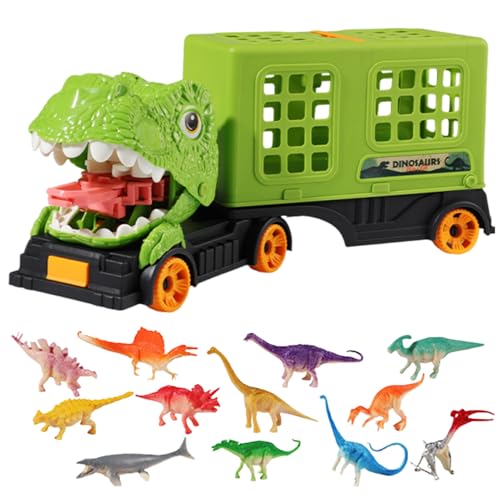 Acunny Dinosaurier Lastwagen Spielzeug für Kinder | Dinosaurier Actionfiguren Spielzeug für Kleinkinder | Bildungsspiele Interaktiv für Rollenspiel | Für Vorschule Geburtstagsfeier Reise Innen Außen Acunny Dinosaurier Lastwagen Spielzeug für Kinder | Dinosaurier Actionfiguren Spielzeug für Kleinkinder | Bildungsspiele Interaktiv für Rollenspiel | Für Vorschule Geburtstagsfeier Reise Innen Außen von Acunny